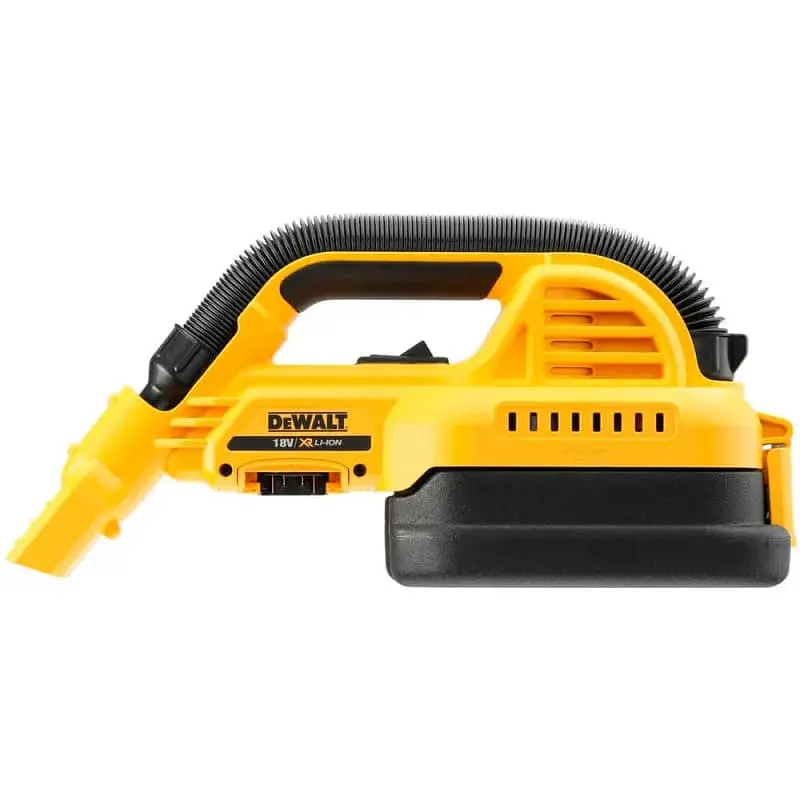 DeWALT Пилосос акумуляторний DeWalt 18В XR Li-lon контейнер 1.л 954л/хв 1.8кг без АКБ та ЗП - фото 2
