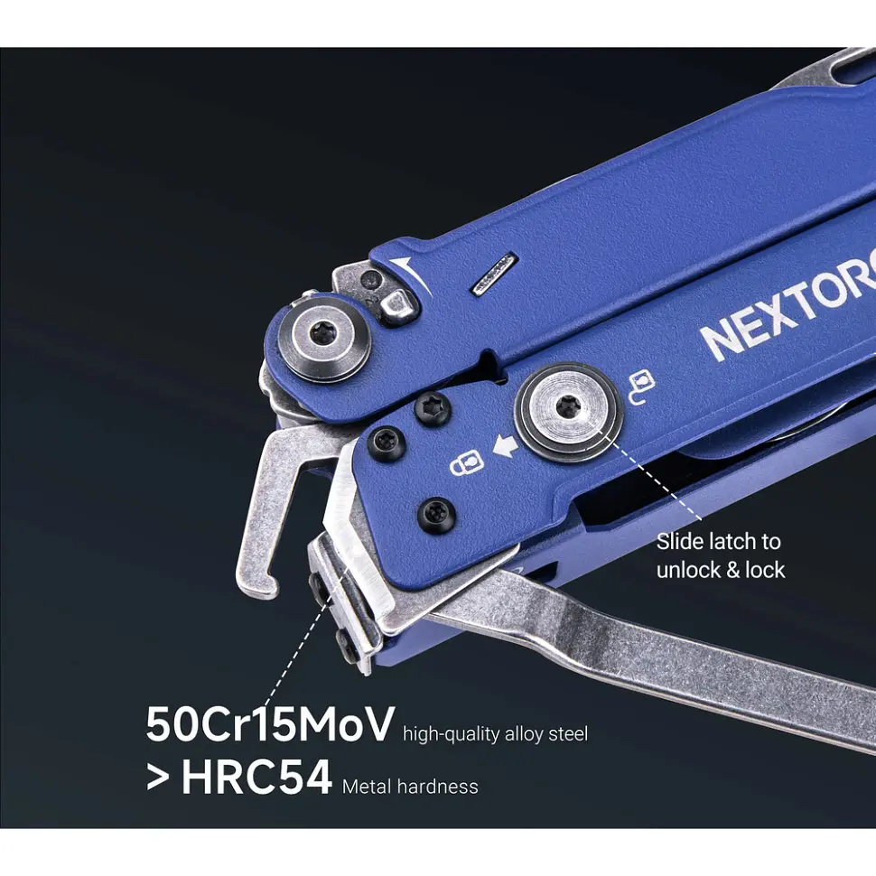 Мультитул Nextorch Pioneer MT20, синий - фото 5
