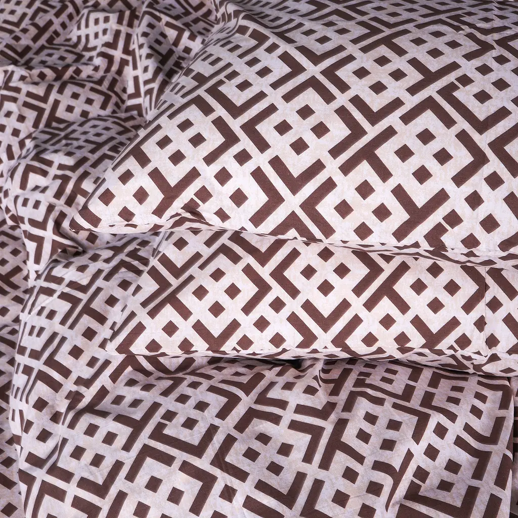 Підковдра MirSon бязь Abstract Brown 110х140 см (2200013165231) - фото 7