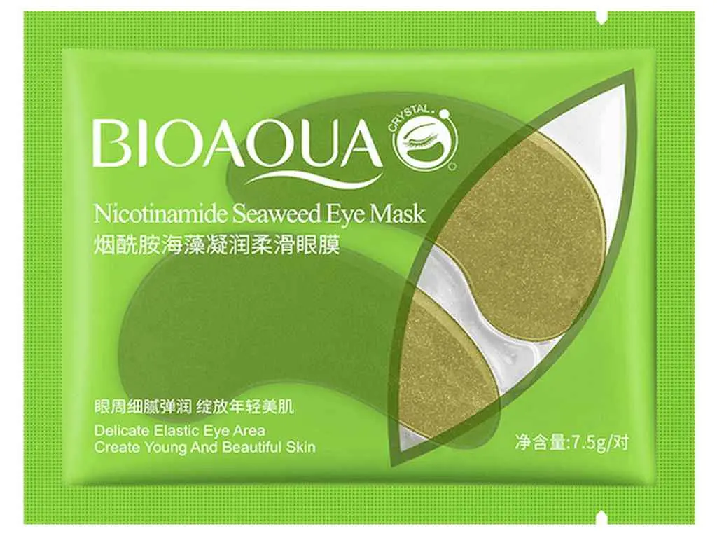 Патчі для очей BIOAQUA 18+ 7,5г (зелені)