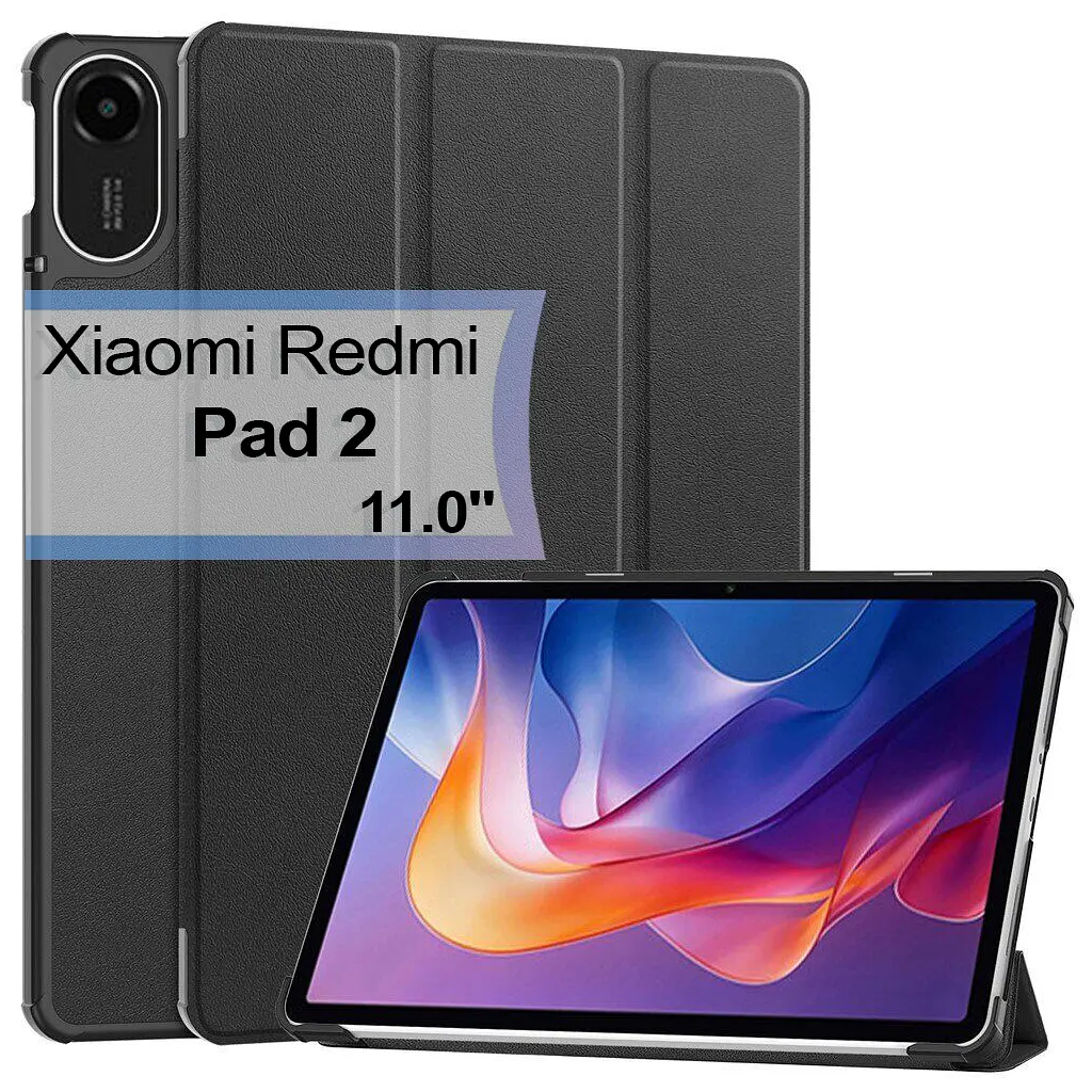 Чохол до планшета BeCover Smart Xiaomi Redmi Pad 2 11.0" Black (713636) - фото 2