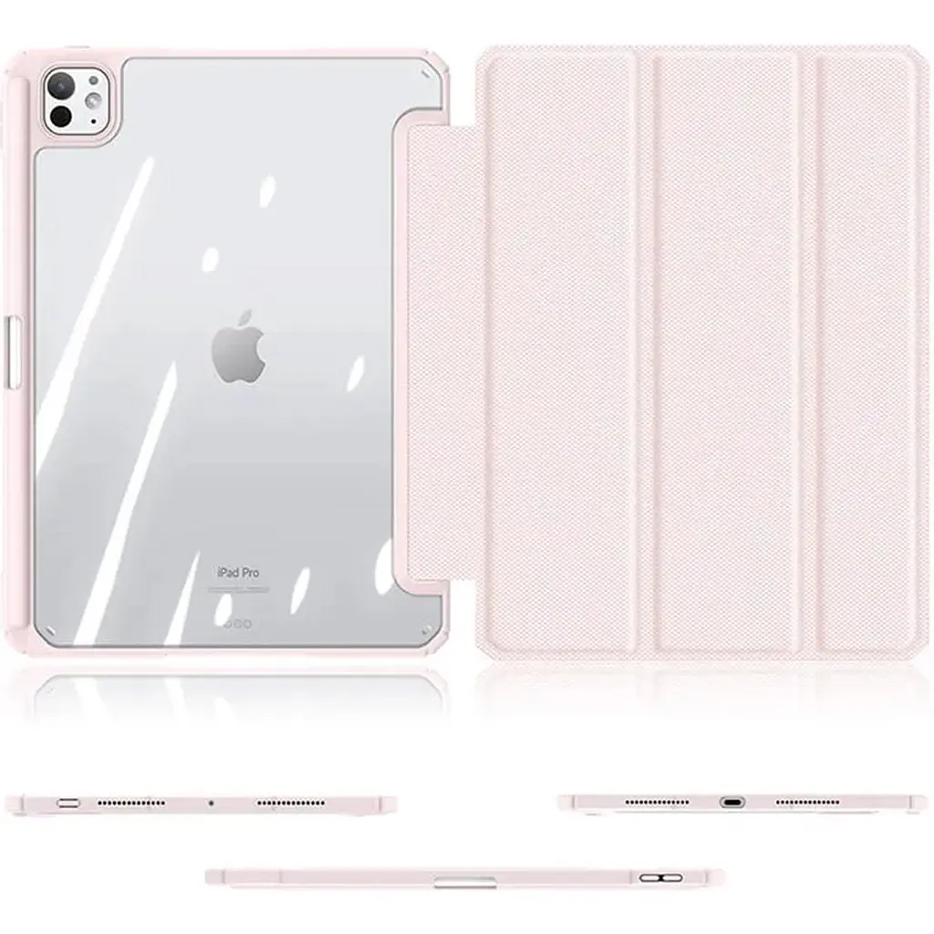 Чохол-книжка Dux Ducis Toby Series With Pencil Holder для Apple iPad Pro 11` M4/M5 (2024-2025) Pink [110473] - фото 7