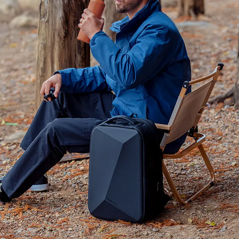 Рюкзак міський для ноутбука 15.6" Mark Ryden 9405 з USB та дощовиком 20л Black (18665) - фото 6