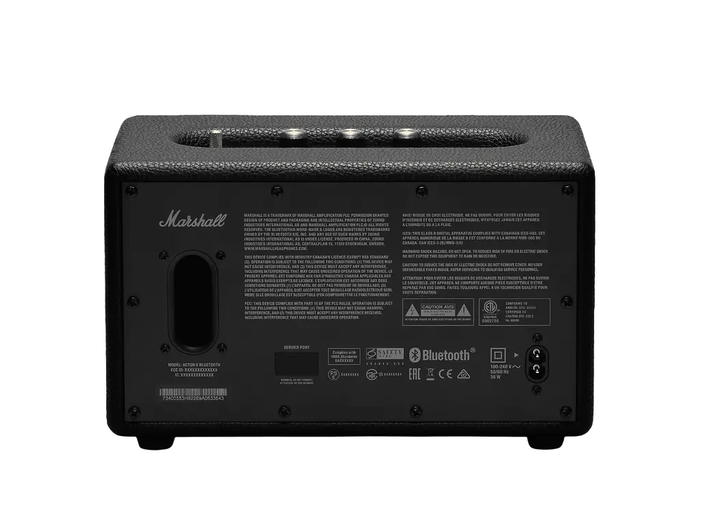 Колонка Marshall Acton II Bluetooth Black 60W Original (Підтримка офіційного додатку) (1001900) - фото 4