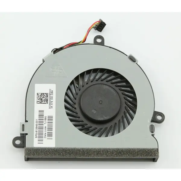 Вентилятор для ноутбука HP 250 G4, HP 250 G5, HP 250 G6 (813946-001), DC (5V, 0.5A), 4pin - фото 7