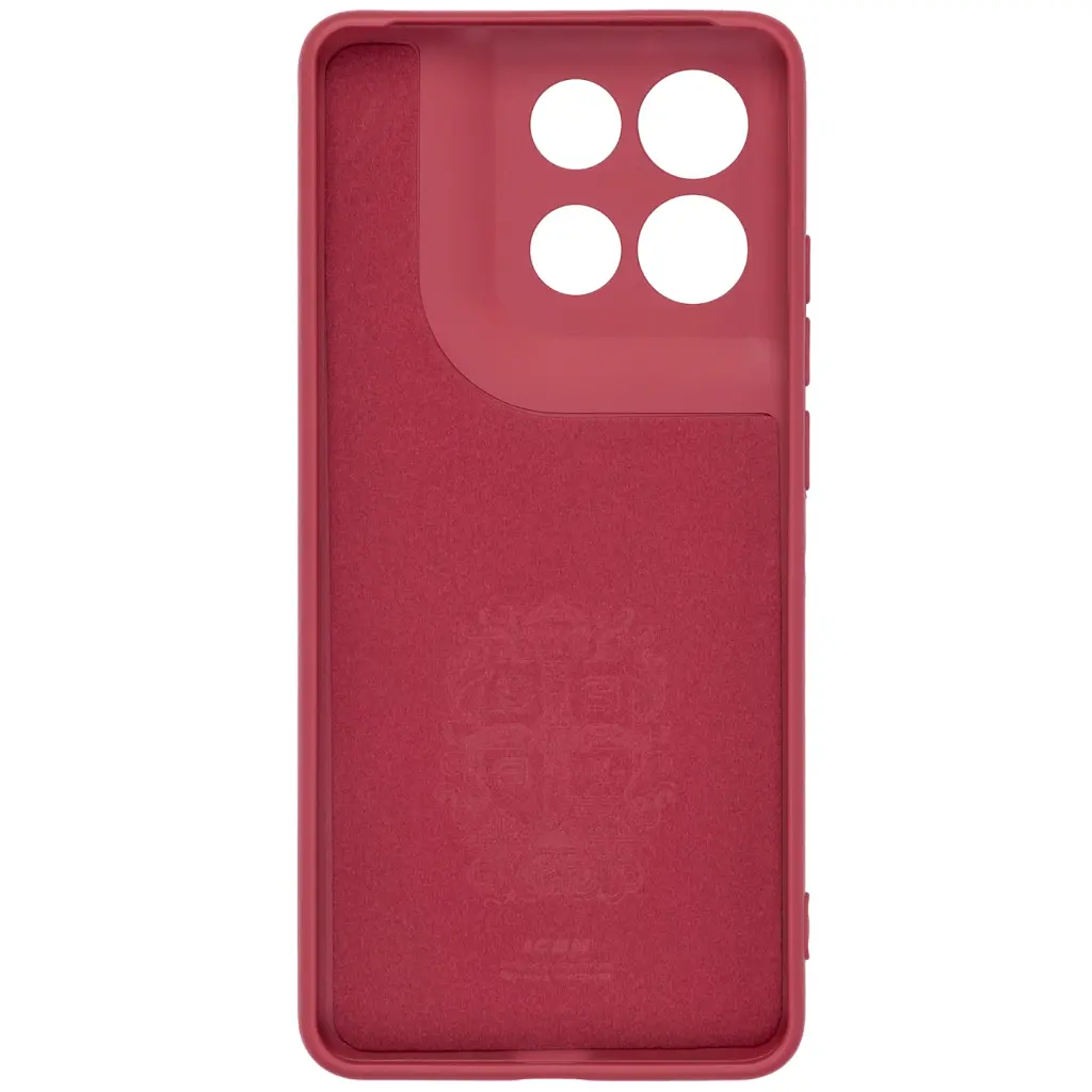 Чохол до мобільного телефона Armorstandart ICON Motorola G86 Power 5G Camera cover Dark Red (ARM87037) - фото 2