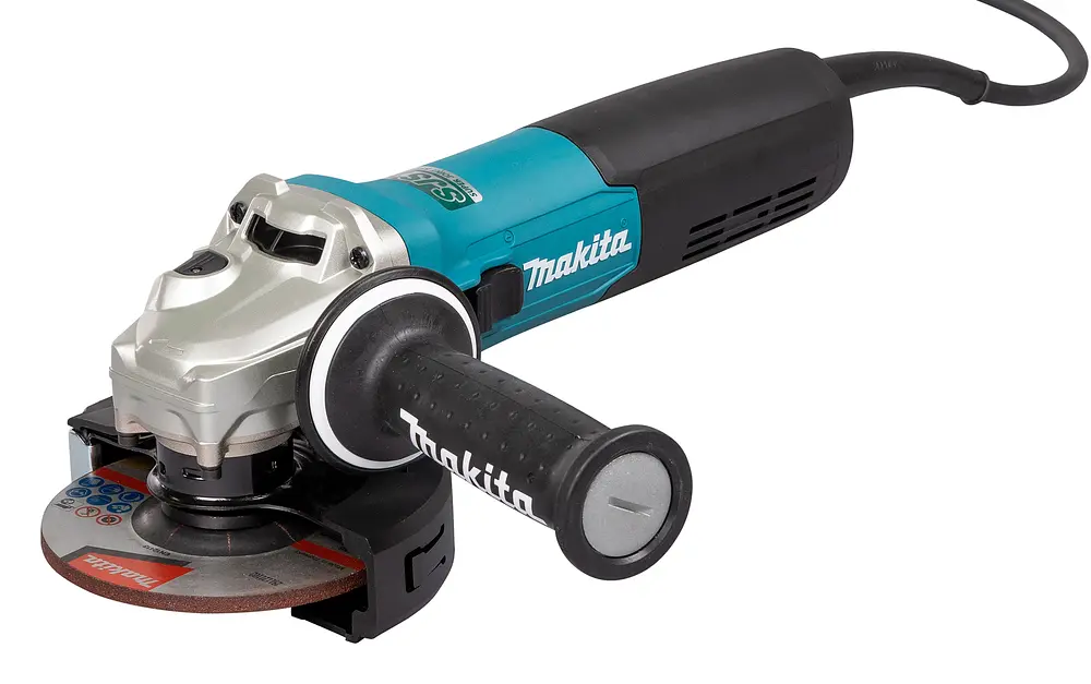 Шліфмашина кутова мережева Makita GA5092X01 з набором шліфувальниї кругів Makita D-74491 (125 мм, 1900 Вт, 11500 об/хв, SJSII, AFT) - фото 2