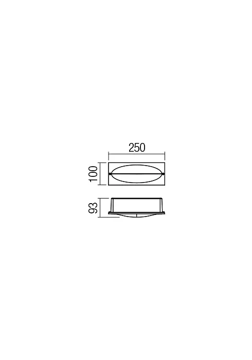 Встраиваемый уличный светильник TAMPA AP LED 10W IP54 MW 3000K (5.1.2) Redo 90009 - фото 2
