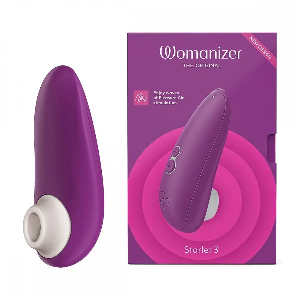 Стимулятор Womanizer Starlet 3 + Лубрикант 50 мл у подарунок Вакуумний клітора - фото 6