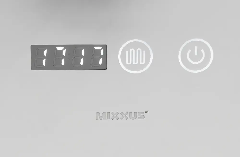 Дзеркало Mixxus Plain MC02-80-CASE (LED Touch, годинник, антизапотівання, димер, регулювання яскравості) MI7158 - фото 8