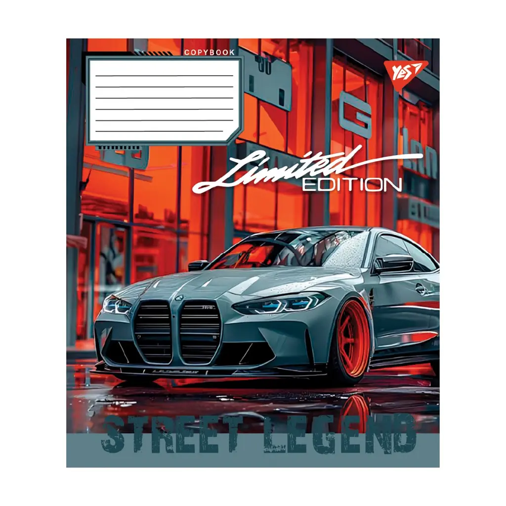 Зошит Yes Sreet legend А5 12 аркушів лінія (767903), в асортименті - фото 2