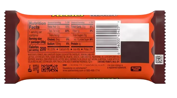 Цукерки Reese's Red Velvet Peanut Butter Cups 40г - фото 7