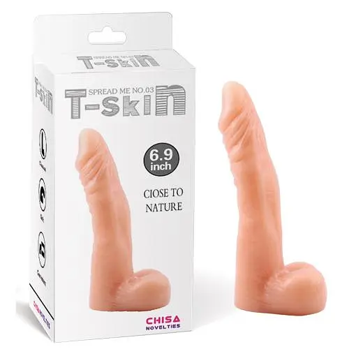 Фалоімітатор - T-Skin Spread Me No.03 Dildo 6.9"