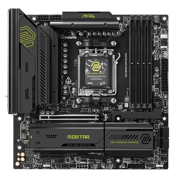Материнська плата MSI MAG B850M Mortar WiFi Socket AM5 - фото 2