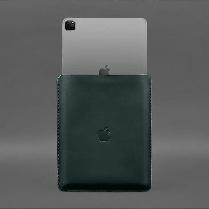 Шкіряний чохол-футляр для iPad Pro 12,9 Зелений BlankNote - фото 5