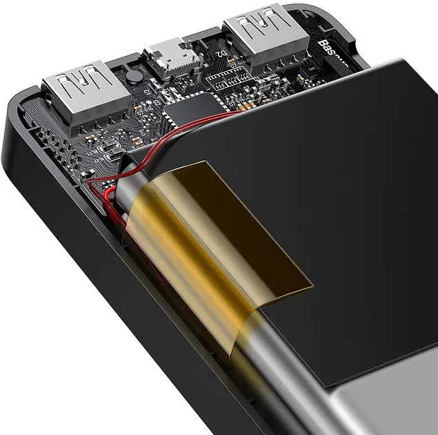 Внешний аккумулятор Baseus Bipow Digital Display Overseas 30000 mAh 15W (PPBD050201) черный - фото 6