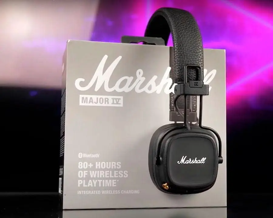 Навушники Marshall Major IV Black (80 годин батарея, бездротове заряджання) - фото 9