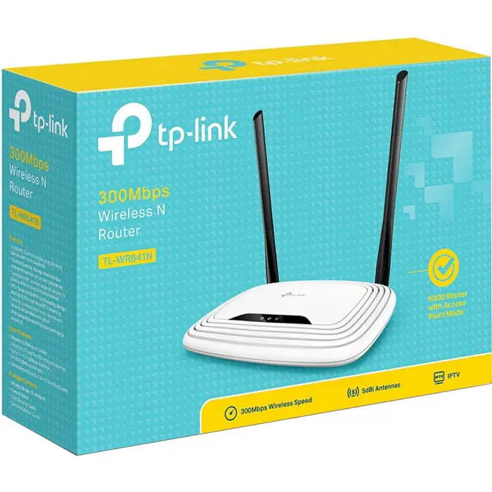 Маршрутизатор TP-Link TL-WR841N 2.4 ГГц - фото 4