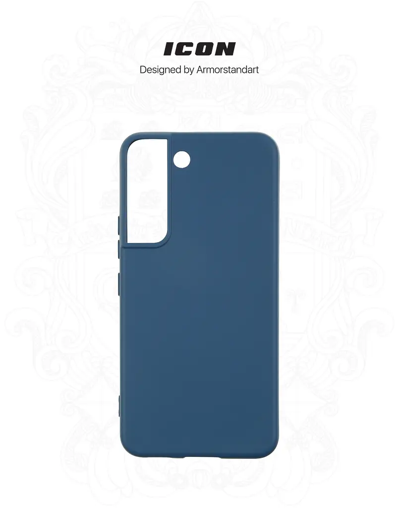 Чехол ArmorStandart ICON для Samsung S22 5G (SM-S901) Dark Blue (ARM62669) - фото 3