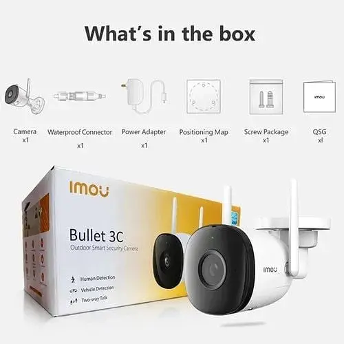 IP-камера IMOU Bullet 3C Wi-Fi 5МП (IPC-S3DP-5M0WJ) 2.8 мм - фото 9