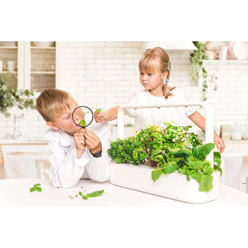 Стартовий набір для вирощування еко-продуктів Click & Grow Smart Garden 9, бежевий (8875 SG9) - фото 6