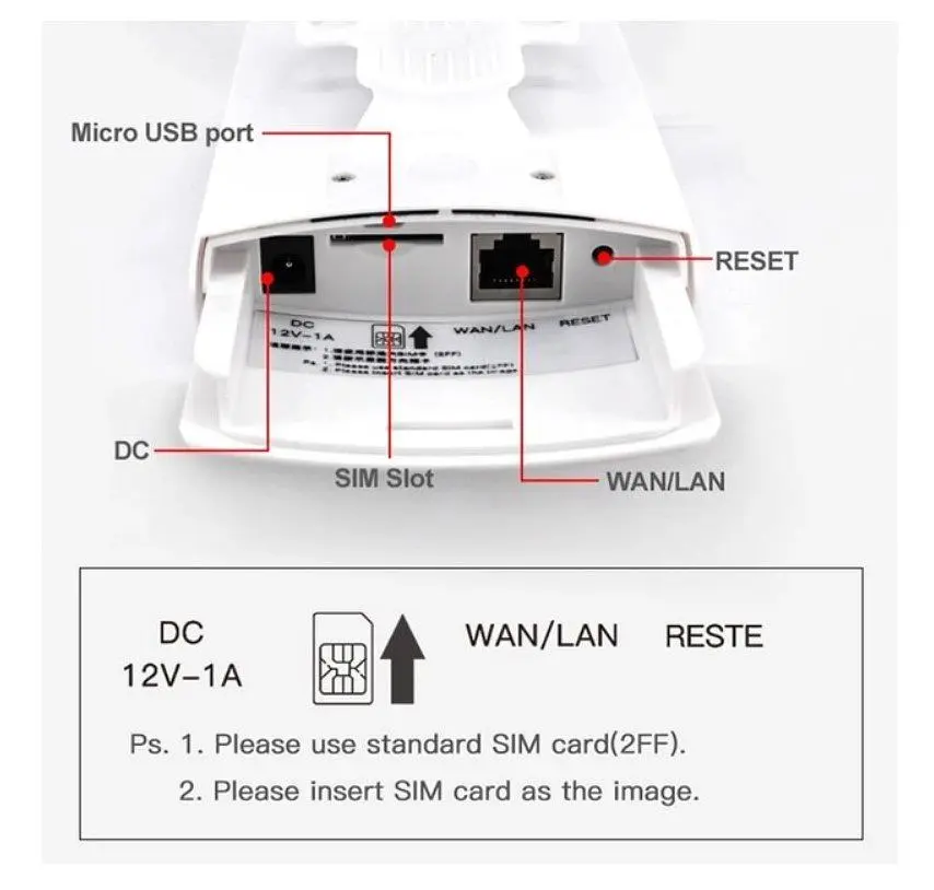 4G роутер WiFi Voltronic MF905 POE, вологозахищений, для систем відеоспостереження на віддалених об'єктах - фото 6