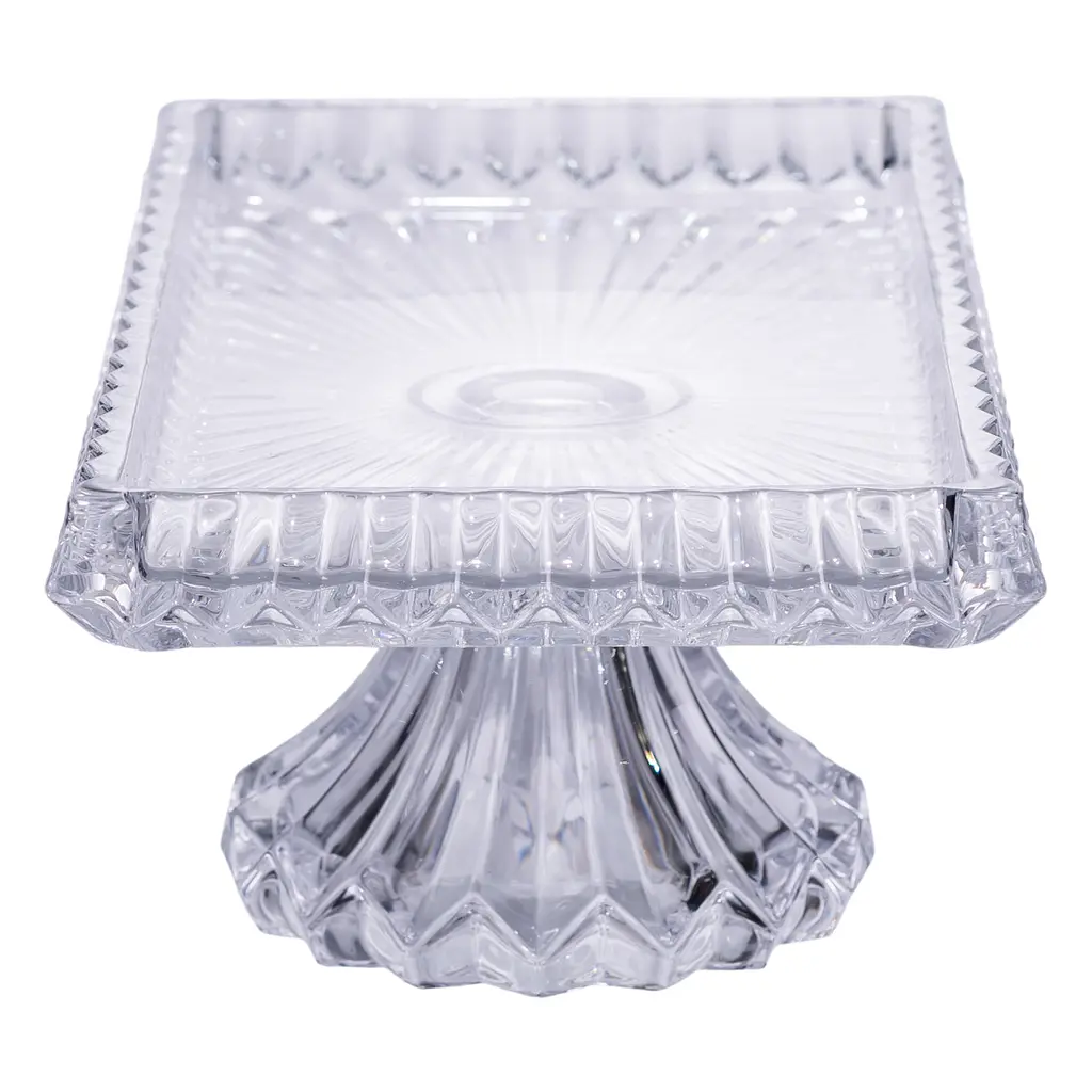 Тортівниця прямокутна на ніжці 33×17×13.5 см Yiwu HP-19-146C - фото 5