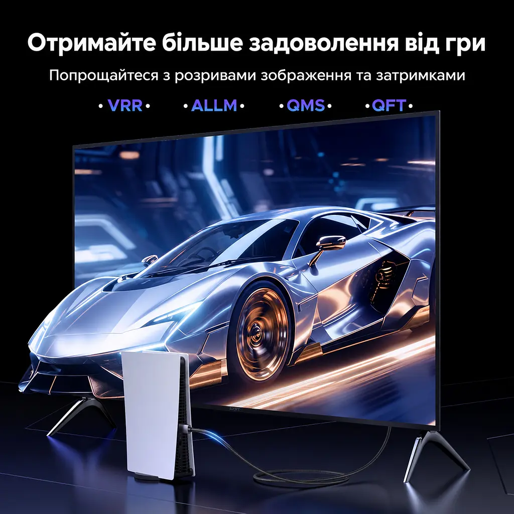 Кабель HDMI UGREEN HD188 2.1 кутовий 90° 8K 60 Гц 2 м чорний (85169) - фото 9