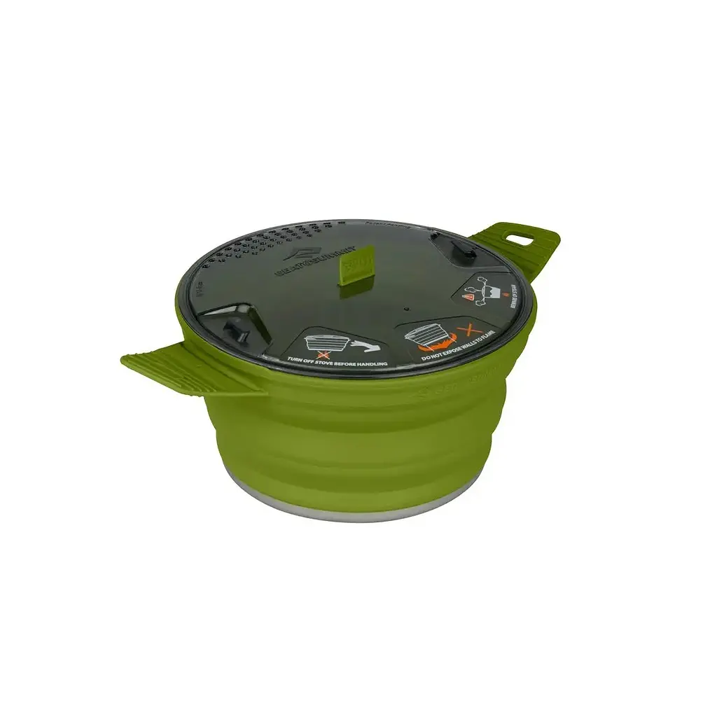 Набір посуду Sea To Summit X-Set 315pc Storage Sack Olive Pot Bowl & Mug Sand Bowl & Mug (1033-STS AXSETSS31OL) - фото 11