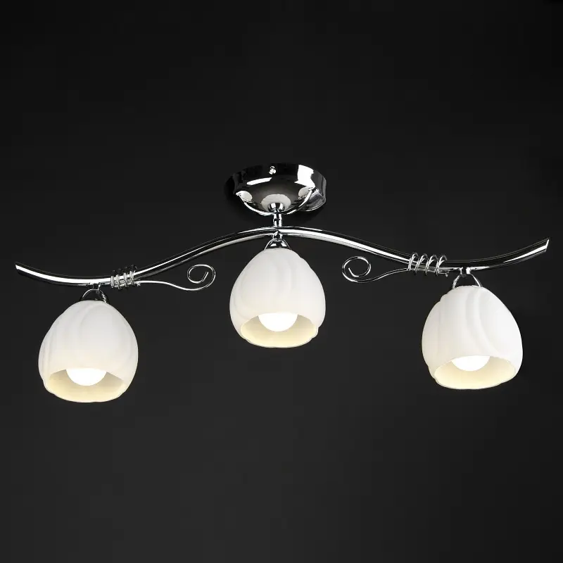 Люстра потолочная Brille для коридора E14 60W CH (LK-521C/3) - фото 3