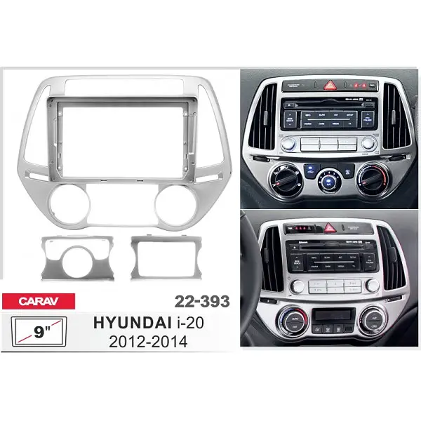 Переходная рамка Hyundai i20 Carav 22-393 - фото 8
