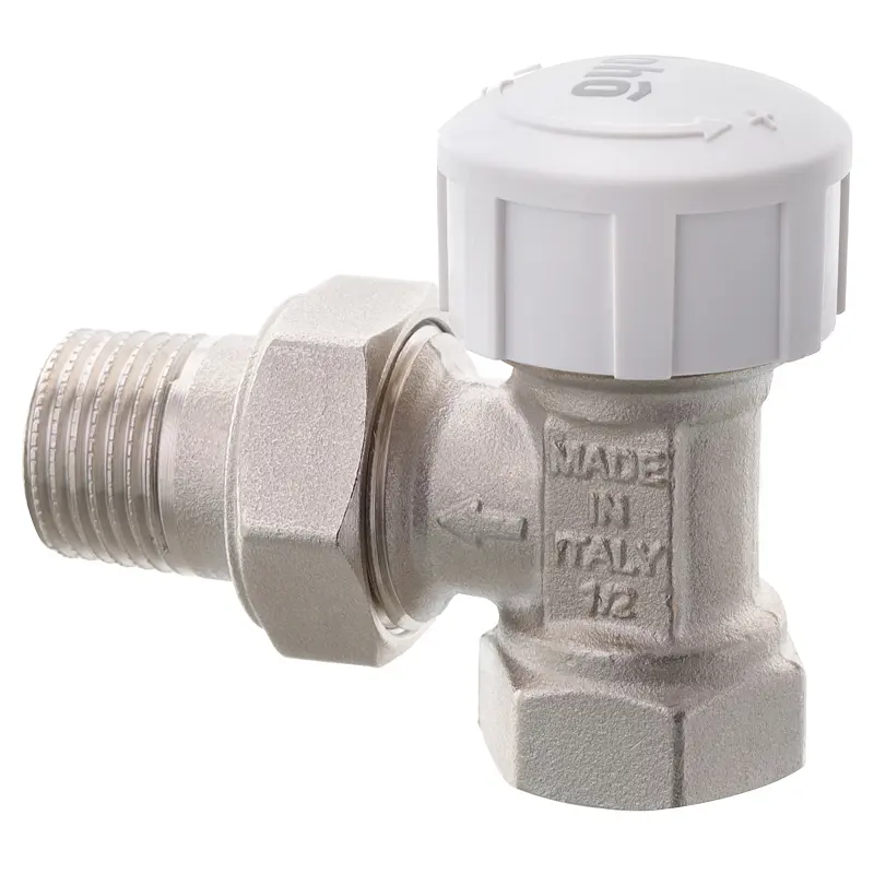 Кран радіаторний термостатичний Roho R5150-050 - 1/2" (М30x1,5) кутовий RO0122 - фото 3