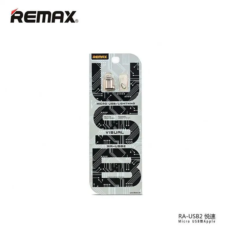 Переходник Micro USB to Lightnng Remax RA-USB2 - фото 3