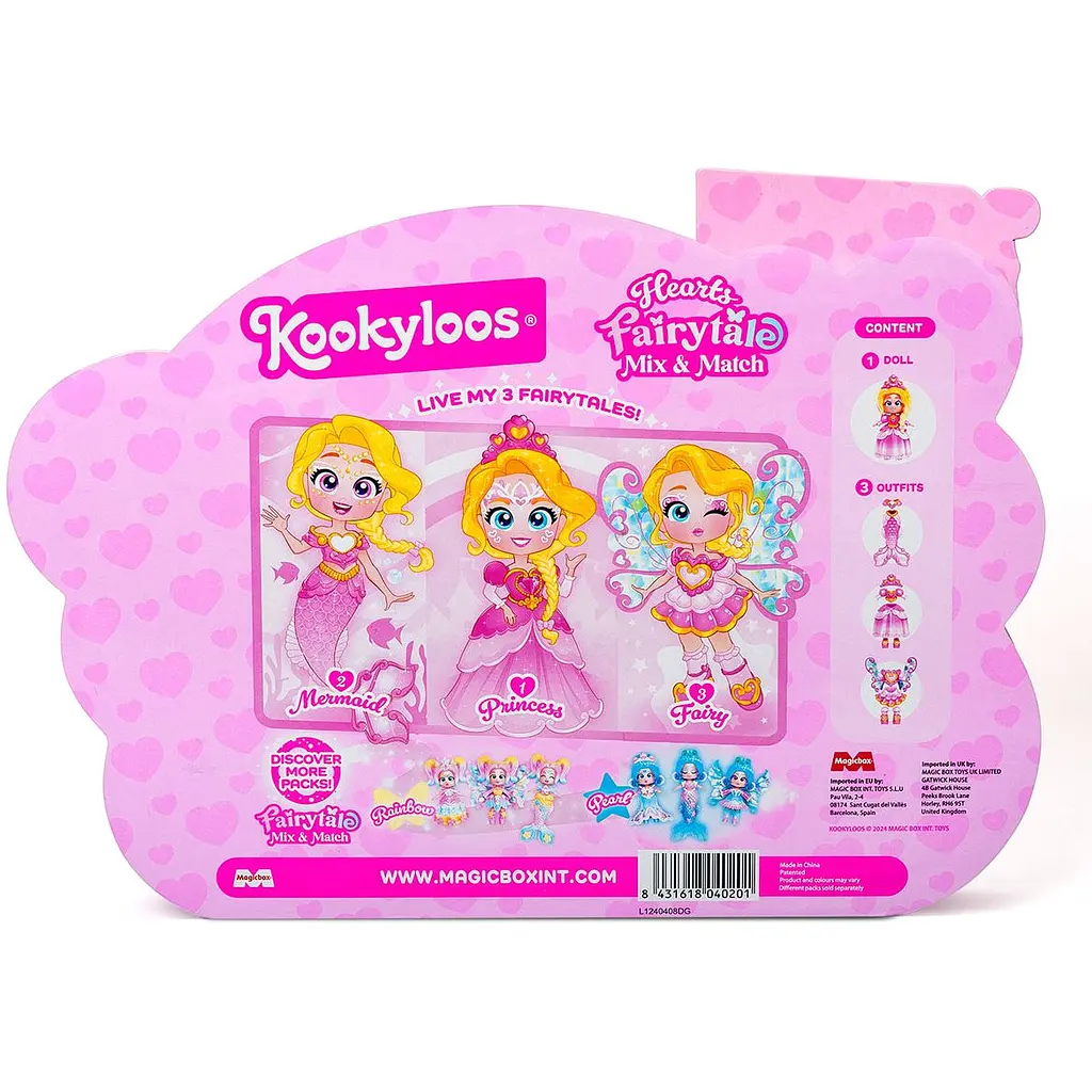 Игровой набор с куклой Kookyloos серии Fairytale - Сердечко (PKLSP106IN220) - фото 7