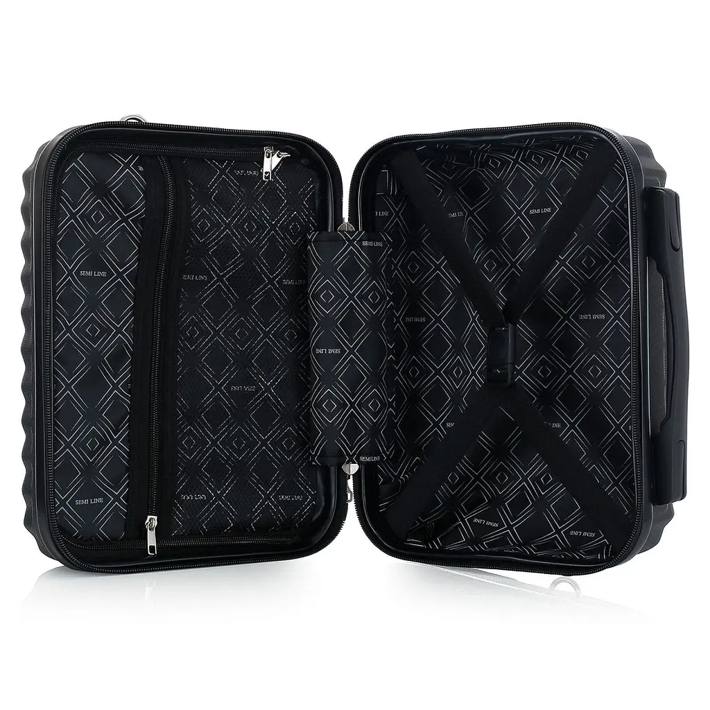 Бьюті-кейс Semi Line 12L Black (T5984-1) - фото 6
