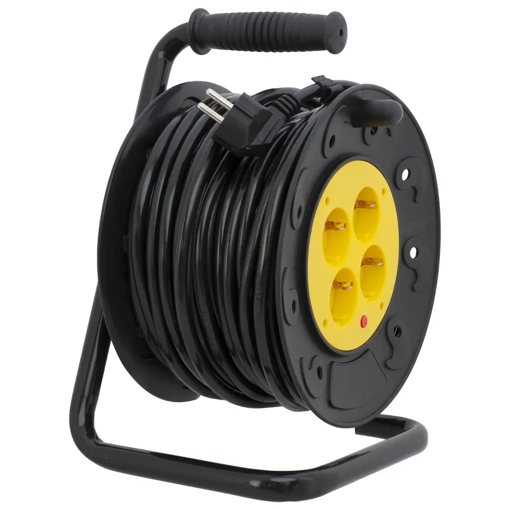 Мережевий подовжувач Patron EXT-PN-CABREL-25B-4 25m 3x2.5mm2 (EXT-PN-CABREL-25B-4) - фото 2