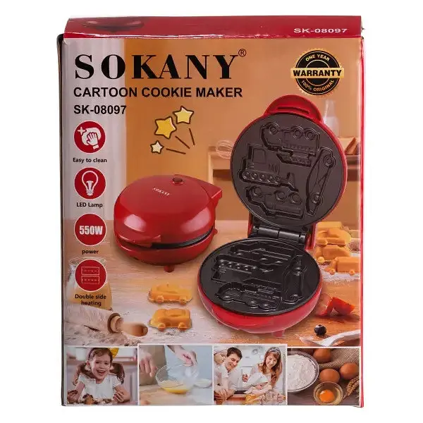 Вафельница Sokany SK-08097 - фото 8