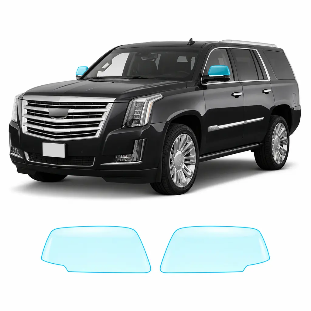 Антигравійна захисна бронеплівка за лекалами для Cadillac Escalade IV 2015-2020 - дзеркала