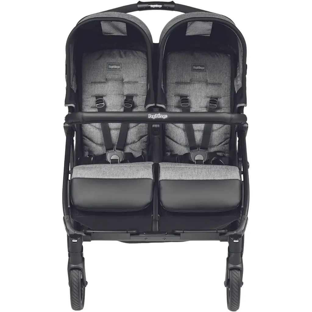 Коляска Peg-Perego Book for Two Quarz сіра (IP05280000GL53) - фото 2