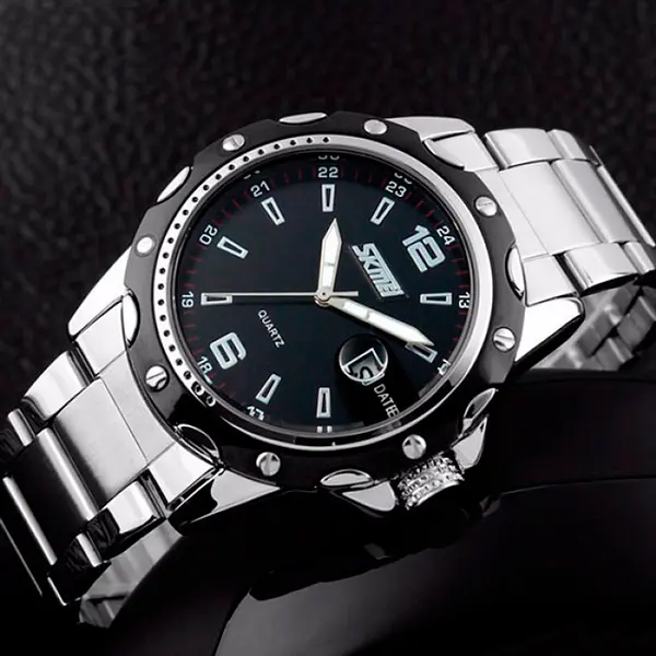 Наручний годинник Skmei Robby Steel 0992S Сріблястий (725) - фото 2