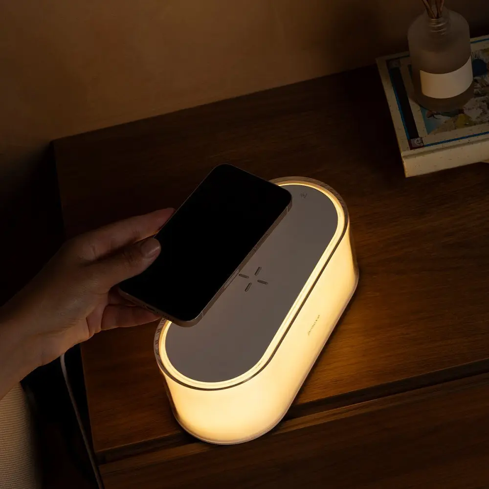 Нічник з Бездротовою Зарядкою Proove Glow 1200mAh - фото 4