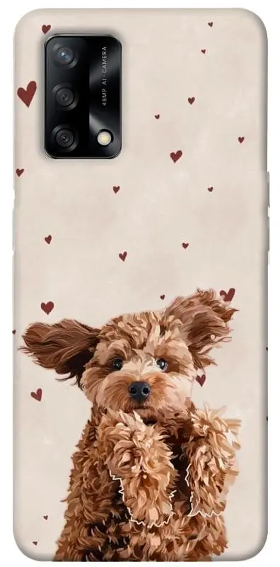 TPU чохол Demsky Сute doggy для Oppo A74 4G