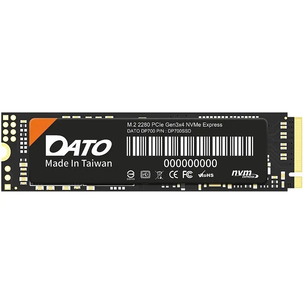 SSD накопичувач Dato DP700 1 TB M.2 NVMe [DP700SSD-1 TB] [119382] - фото 1