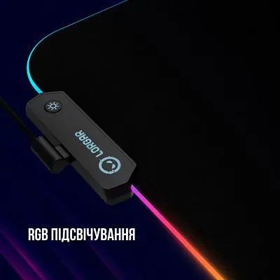 Коврик для мышки Lorgar Steller 913 RGB USB Black (LRG-GMP913) - фото 8