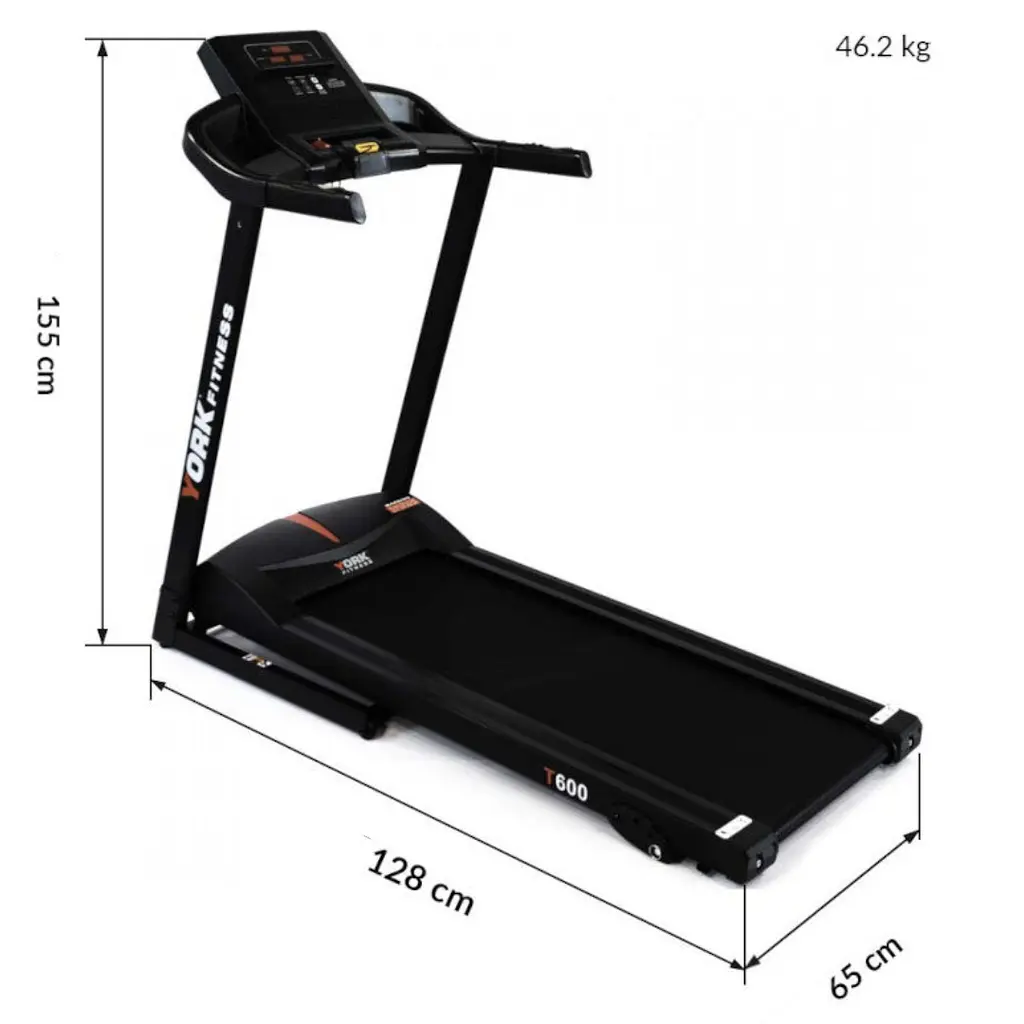 Бігова доріжка York Fitness T600 - фото 7