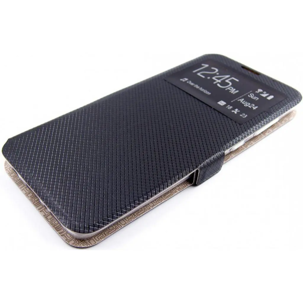 Чохол до мобільного телефона Dengos Flipp-Book Call ID Samsung Galaxy A21s, black (DG-SL-BK-262) (DG-SL-BK-262) - фото 3