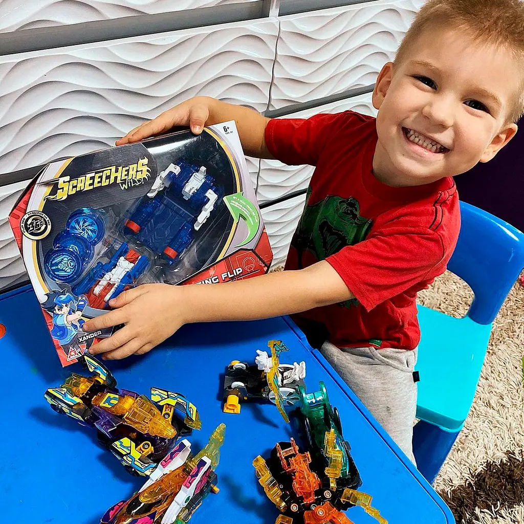 Машинка-трансформер Screechers Wild S2 L2 Роялис (EU684301) - фото 10