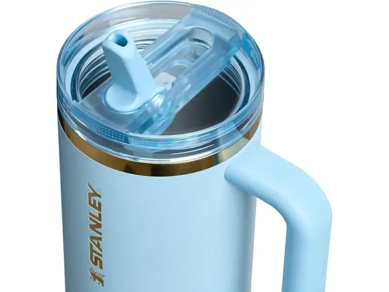 Термокухоль Stanley Quencher ProTour Flip Straw Tumbler Messi 1.18 л Striker Blue (100000005931) - фото 3