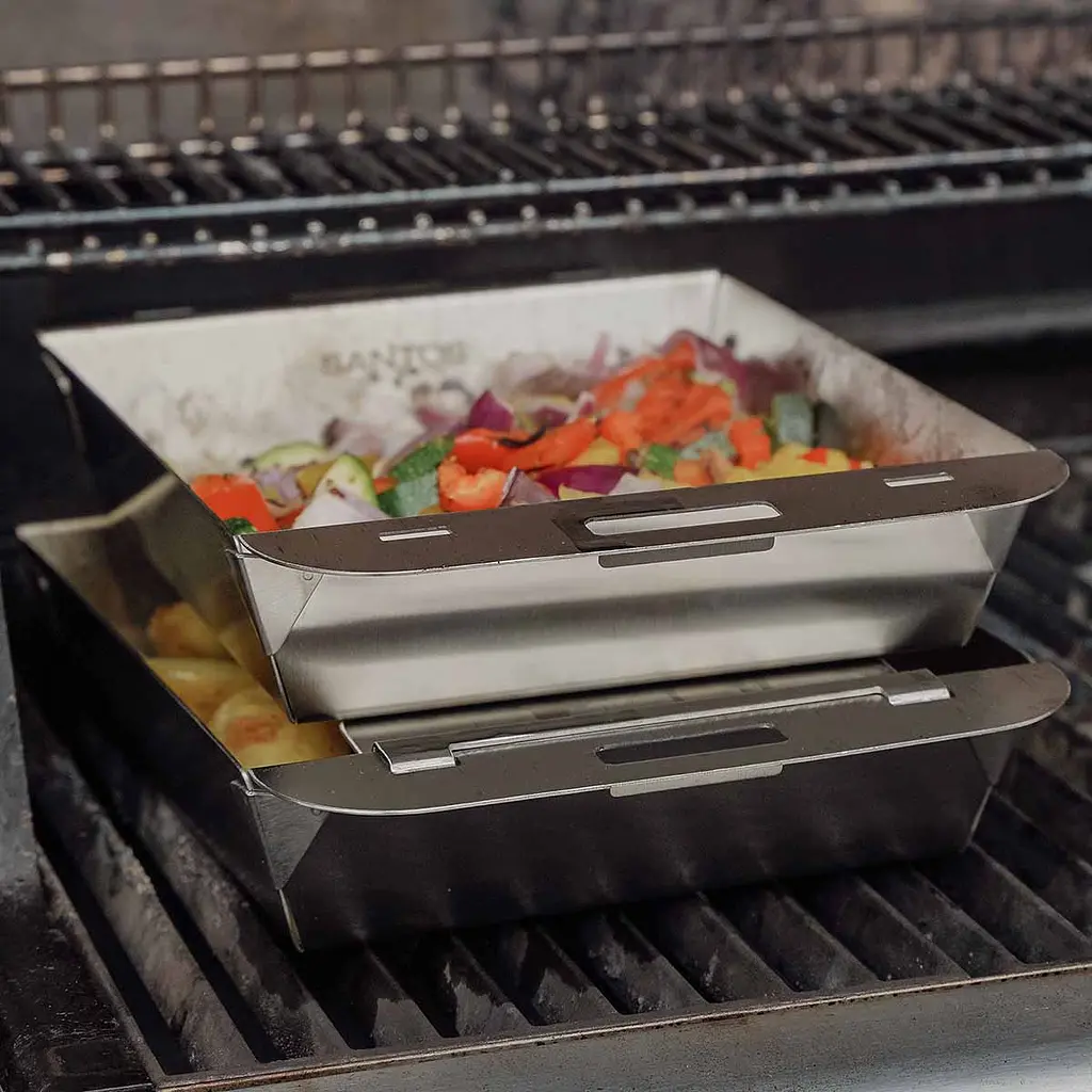 Набор вок-корзинок для гриля SANTOS, нержавеющая сталь, (237253) - фото 5