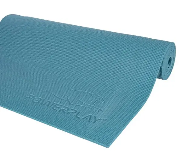 Килимок для йоги та фітнесу PowerPlay 4010 PVC Yoga Mat Зелений (173x61x0.6) (PP_4010_Green_(173*0,6)) - фото 5